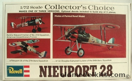 Revell 1/72 Nieuport 28 - Collector's Choice Issue, H70 plastic model kit